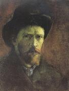 Vincent Van Gogh Self-portrait with Dark Felt Hat (nn04) Spain oil painting artist